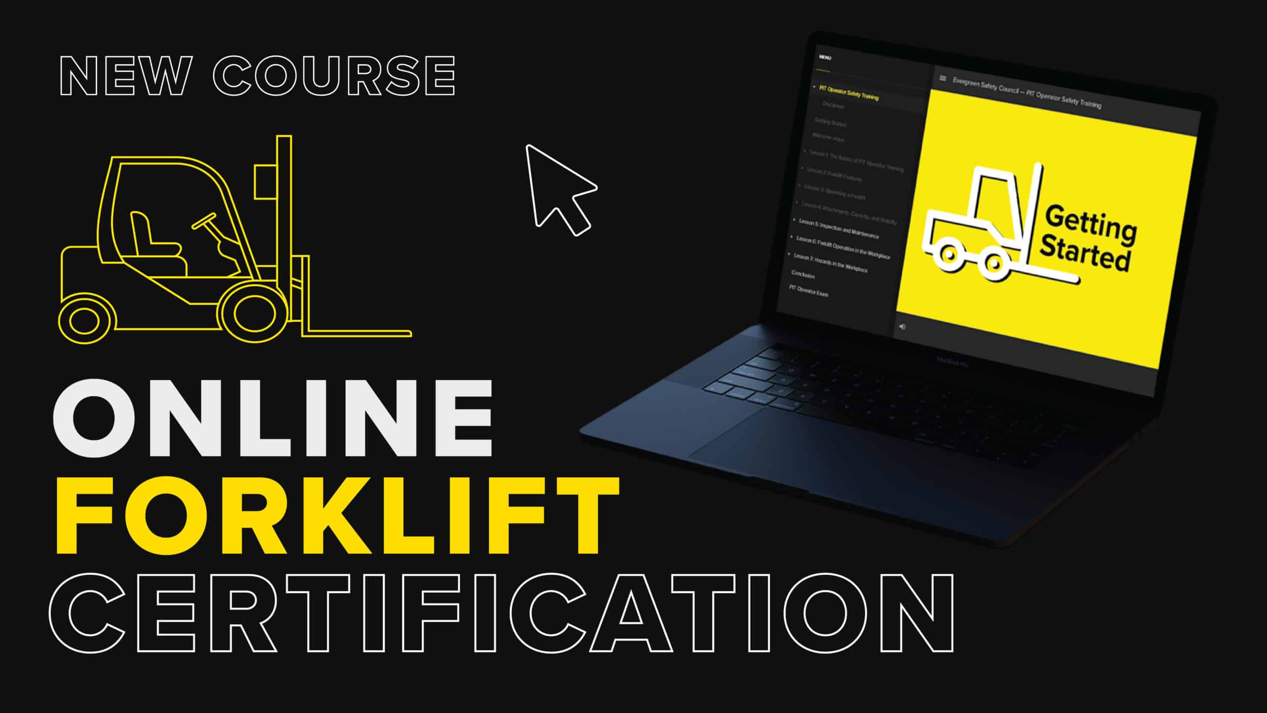 New Online Forklift Training