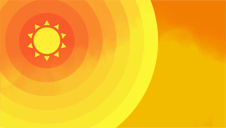 Hot Sunny Day Graphic